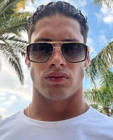 DENZEL Gold Siyah Güneş Gözlüğü