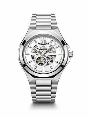 BENTINI Su Geçirmez Otomatik Çelik Kol Saati - BH-01