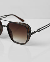 OPTO Kahve Çelik Güneş Gözlüğü