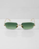 CORTEZ Gold Yeşil Çerçevesiz Güneş Gözlüğü