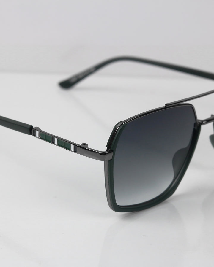 SHAIN Yeşil Çelik Güneş Gözlüğü