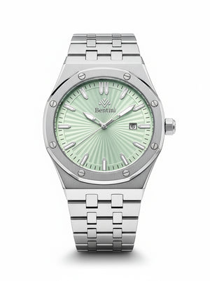BENTINI Su Geçirmez Otomatik Çelik Kol Saati - BK-01