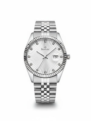 BENTINI Su Geçirmez Otomatik Çelik Kol Saati - BL-01