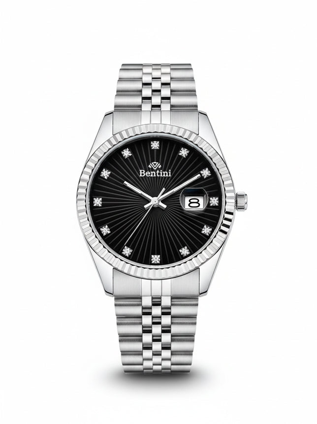 BENTINI Su Geçirmez Otomatik Çelik Kol Saati - BL-03