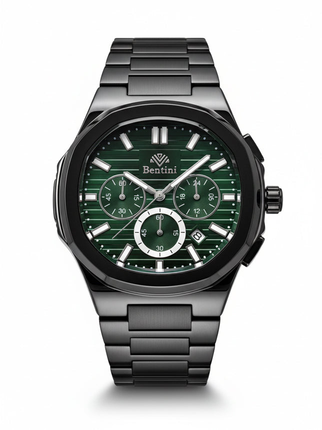 BENTINI Su Geçirmez Otomatik Çelik Kol Saati - BM-01