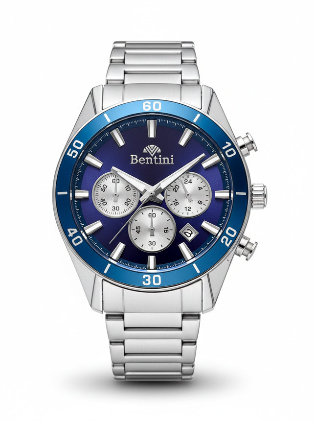 BENTINI Su Geçirmez Otomatik Çelik Kol Saati - BO-02