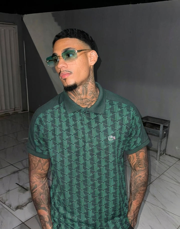 PHANTERE Gold Blue Çerçevesiz Güneş Gözlüğü