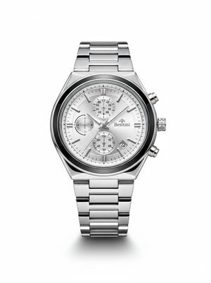 BENTINI Su Geçirmez Otomatik Çelik Kol Saati - BR-02