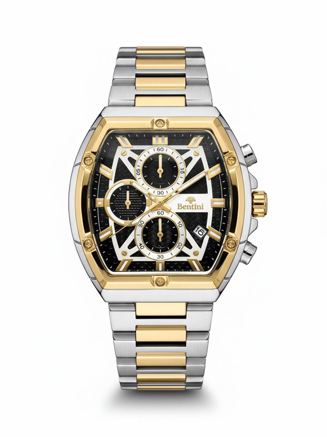 BENTINI Su Geçirmez Otomatik Çelik Kol Saati - BS-03