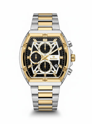 BENTINI Su Geçirmez Otomatik Çelik Kol Saati - BS-03