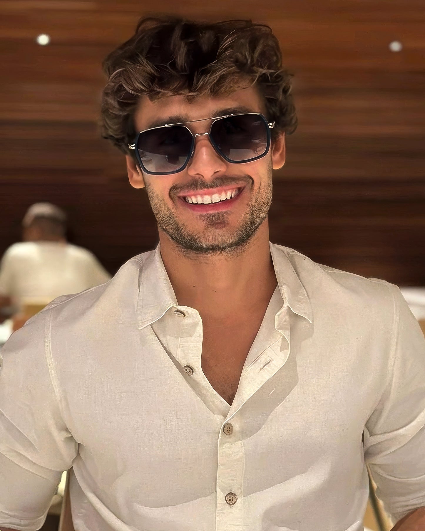 SHAIN Lacivert Çelik Güneş Gözlüğü