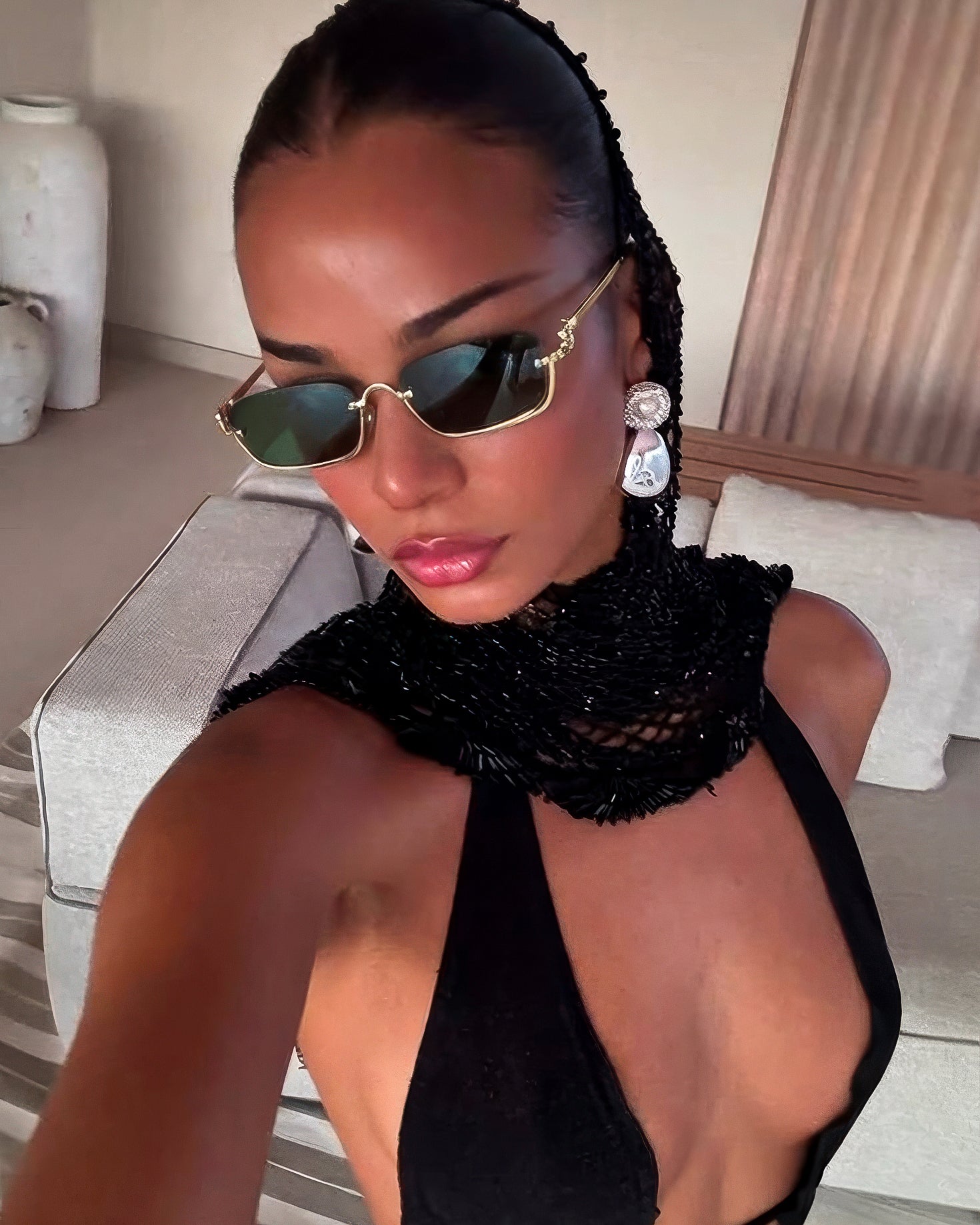 SISI Gold Yeşil Güneş Gözlüğü