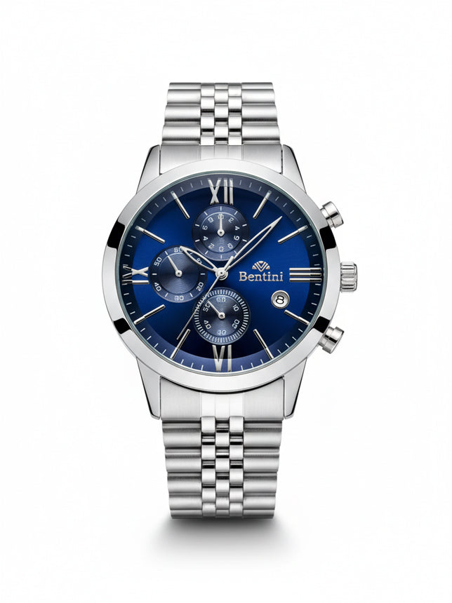 BENTINI Su Geçirmez Otomatik Çelik Kol Saati - BT-05