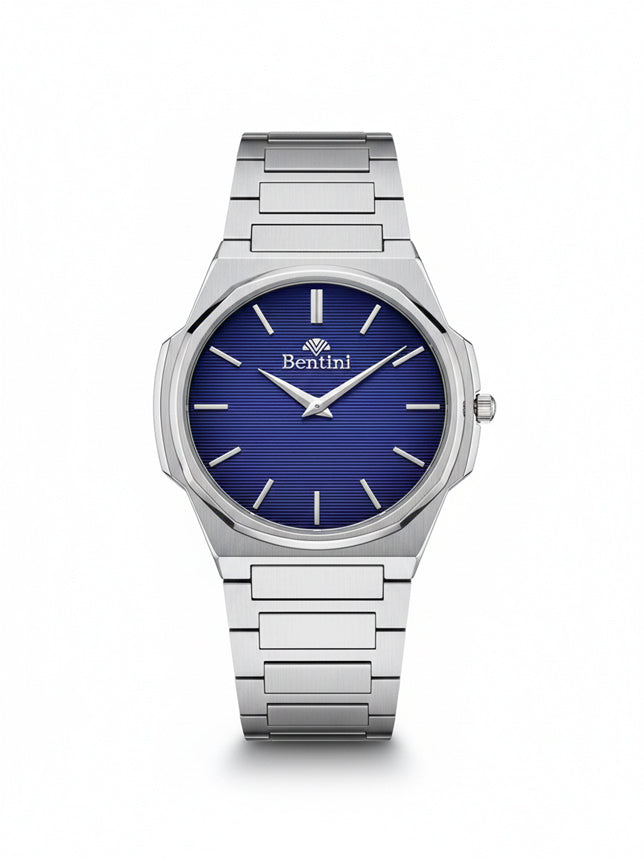 BENTINI Su Geçirmez Otomatik Çelik Kol Saati - BV-01