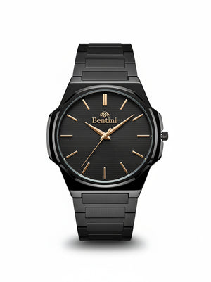 BENTINI Su Geçirmez Otomatik Çelik Kol Saati - BV-02